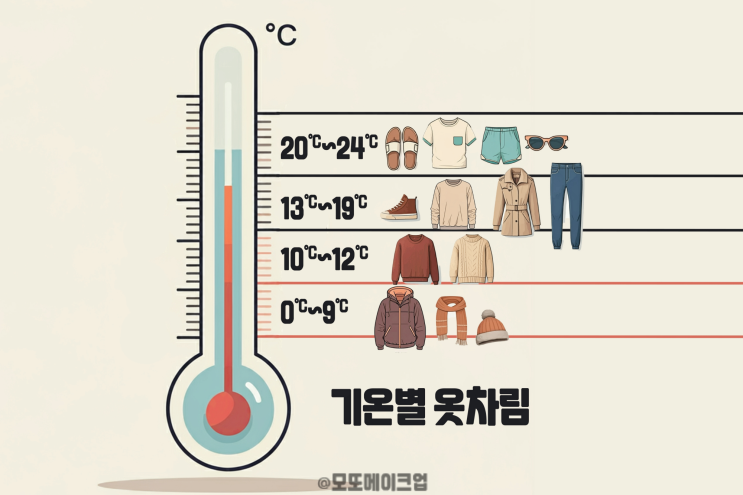 가을 기온별 옷차림 10도 13도 16도 20도 24도 날씨 온도별 : 네이버 블로그