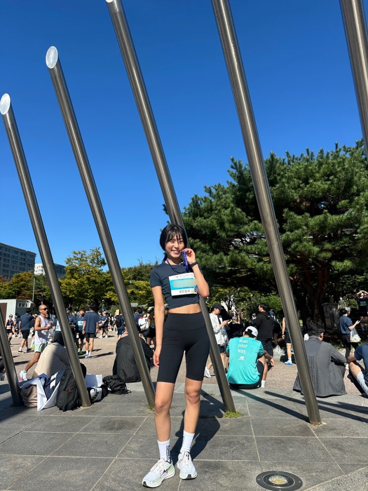 2024 국제국민마라톤 10km 완주 후기!! ft.여의도공원 러닝 | 가방 물품보관소 | 마라톤 준비물