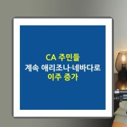 캘리포니아 주민들이 미국절세 하려고 이주하는 주는? 미국세금없는주