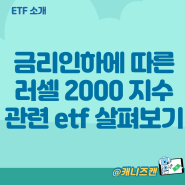 러셀 2000 지수 추종하는 국내 etf 살펴보기