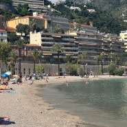 남프랑스 여행 멍통 menton 올드타운 Plage des Sablettes 쁠라쥬 데 사블레뜨 해변