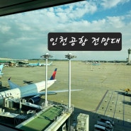 인천공항 제2여객터미널 전망대, 인천공항 기다리면서 아이와 구경