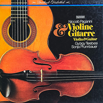 Paganini / Terebesi / Prunnbauer - Violine Und Gitarre (Works For Violin And Guitar) Vol 3 (Vinyle Usagé)