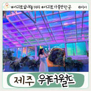 제주 서귀포 가을 겨울 여행 실내 가볼만한곳 워터월드 할인 및 주차