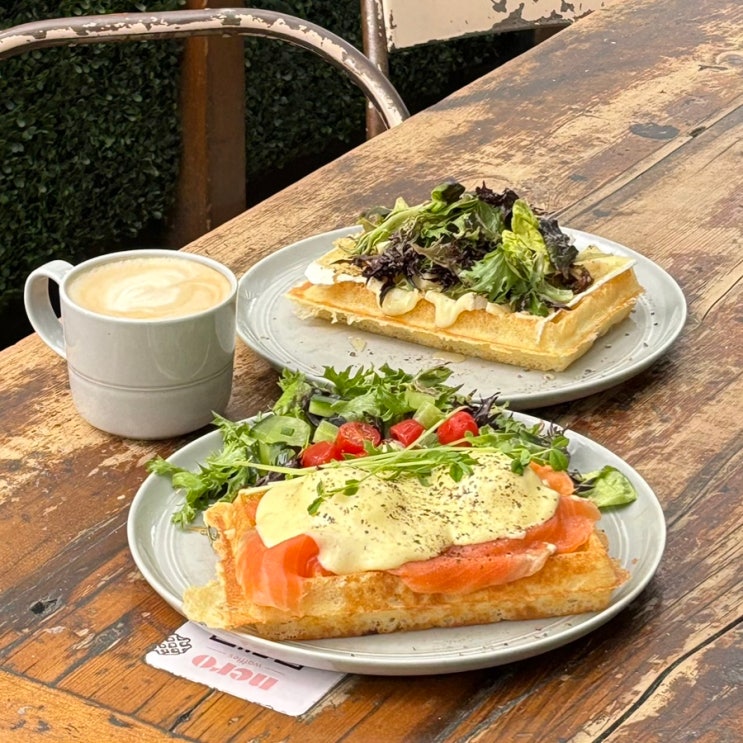 밴쿠버 카페 Nero Belgian Waffle Bar 네로 벨지안 와플 바