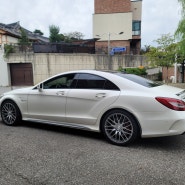 1006 벤츠 CLS 63AMG 미션오일 디퍼런셜 오일 교환등 수원수입차정비 지오카