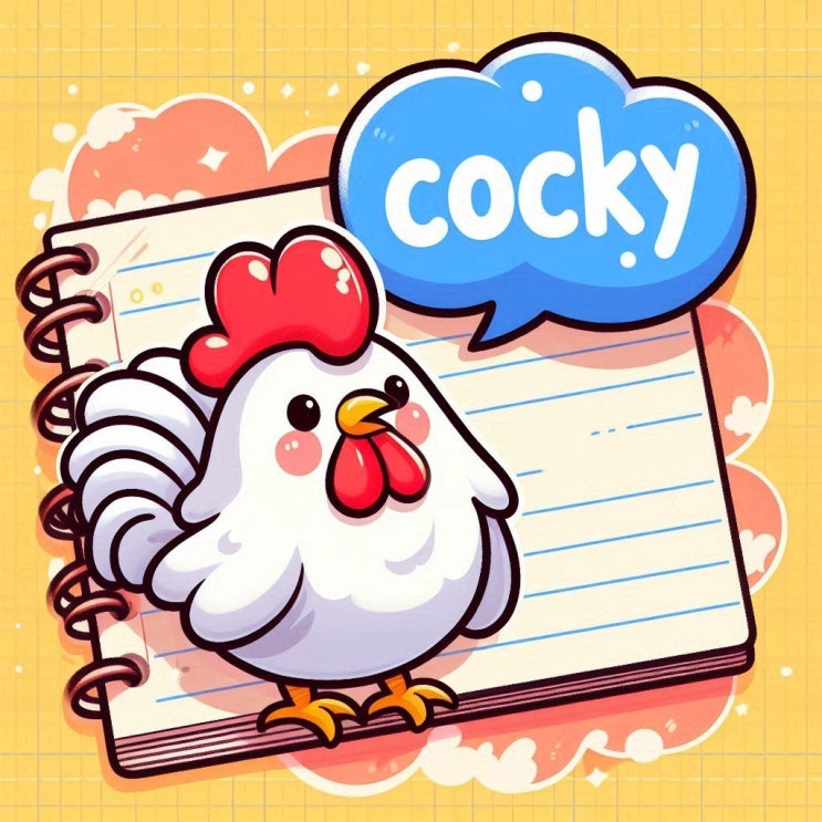cock 뜻 cocky /cocked / 영어구동사 cock up 뜻 : 네이버 블로그