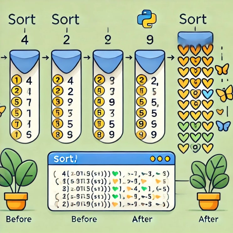 [파이썬 Python] 리스트 정렬 (sort, reverse, index, 오름차순, 내림차순) : 네이버 블로그