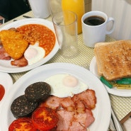 [🇬🇧런던 한 달 살이] 영국 음식은 모가 있지? 영국 식당&카페🥪🥯👩🏻🍳☕️ (런던/케임브리지/에든버러🏴)