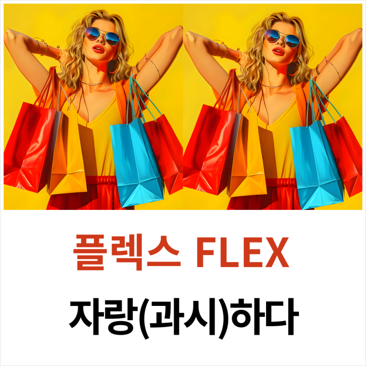 플렉스 flex 뜻 플렉스 하다? : 네이버 블로그