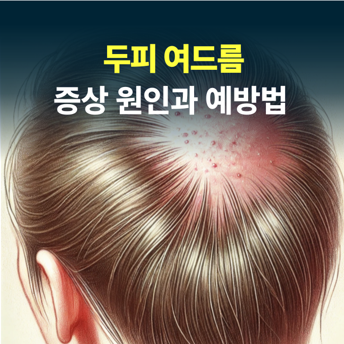 두피 뾰루지 여드름 염증 원인과 관리법 총정리 : 네이버 블로그