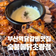 [숯불에 닭 초량점] 숯불에 닭 시그니쳐 메뉴 양념 숯불 닭갈비 먹고 온 후기