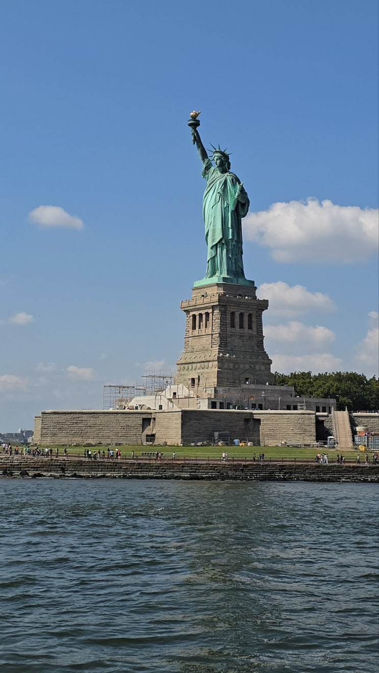 뉴욕 가족 여행 자유의 여신상 페리