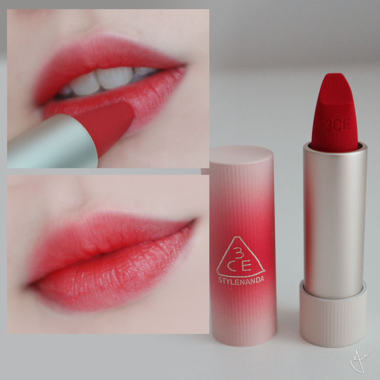 3CE] 캐시미어 허그 립스틱 #08 HUSH RED : 네이버 블로그