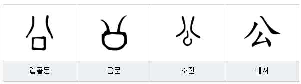 八(여덟 팔)字(자)가 들어간 公, 六 ,共, 兵 ,其, 具, 典, 兼, 冀, 한자풀이 : 네이버 블로그