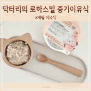 닥터리의 로하스밀 중기이유식 후기 아기가 잘 먹는 시판이유식 고민 해결