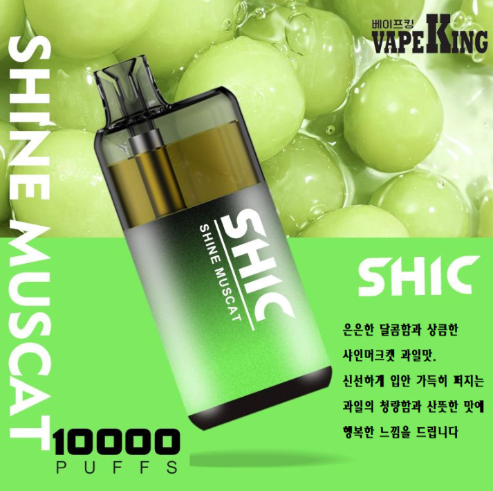 [상인전자담배] 큰 용량! SHIC 시크 일회용 전자담배 : 네이버 블로그