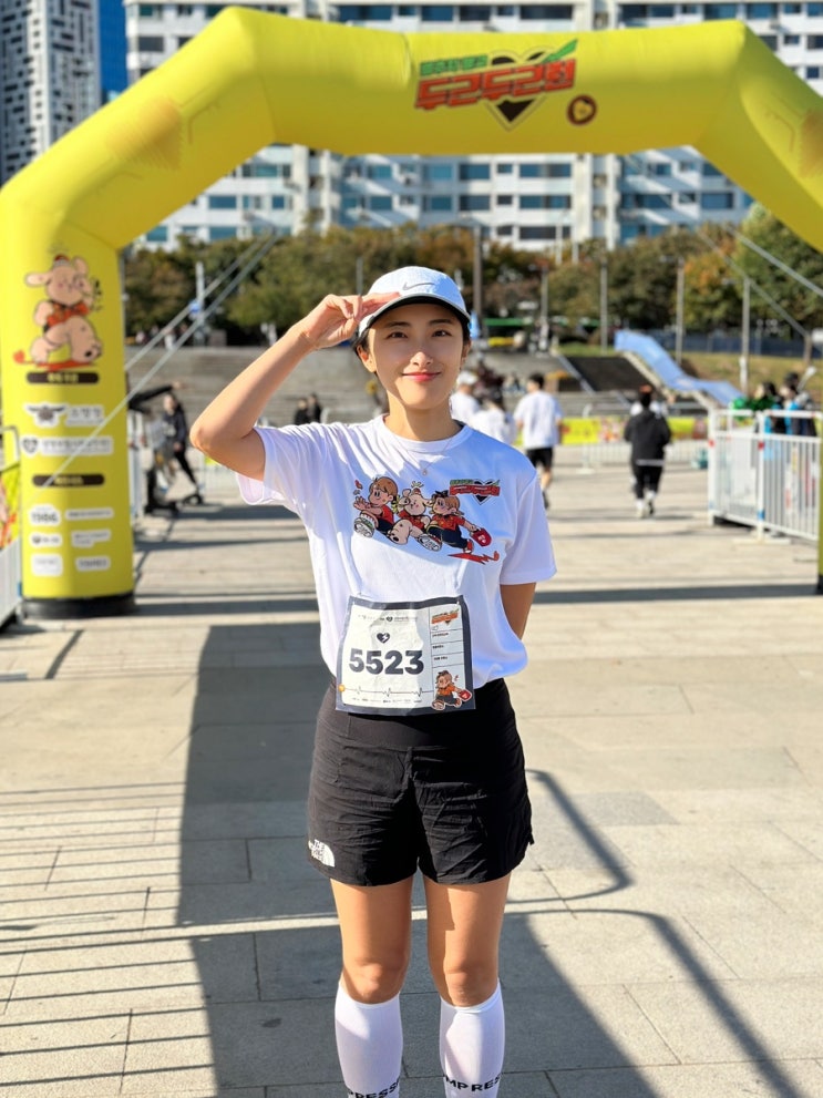 여의도 마라톤 두근두근런 달리기 후기