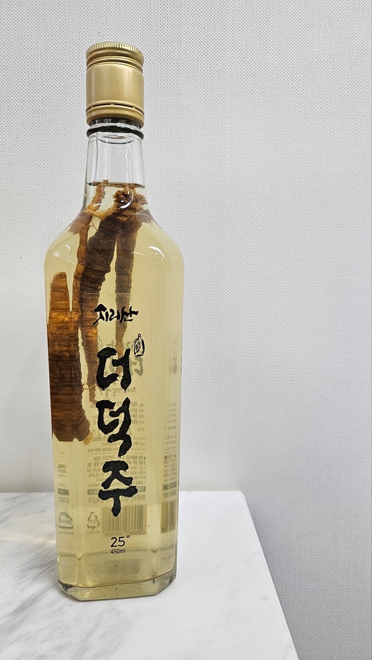 [전통주_담금주] 지리산 더덕주 솔직 리뷰/후기 : 네이버 블로그