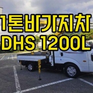 1톤바가지차 중고 DHS1200L 보조윈치 12000km 가격