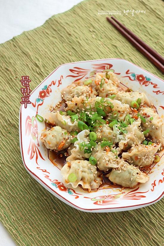물만두 요리 만들기 물만두 맛있게 먹는 법 모모야 라유 초간장 소스 만드는 법 : 네이버 블로그