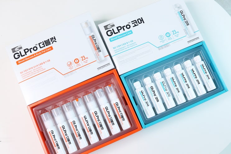 혈당 건강 케어 챙기며 정관장 혈당 조절 GLPro 코어&더블컷 후기 : 네이버 블로그
