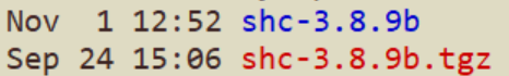 Linux Shell Script 암호화 바이너리 파일 변환(shc) : 네이버 블로그