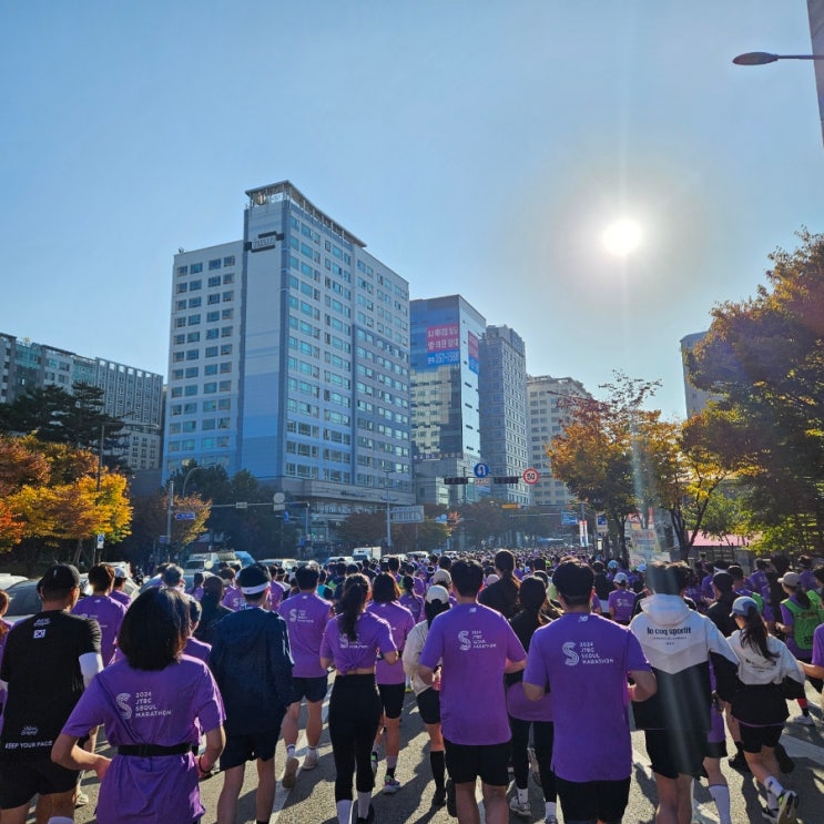 2024 jtbc마라톤 참가 완주 후기(소소한 팁& 주의사항)