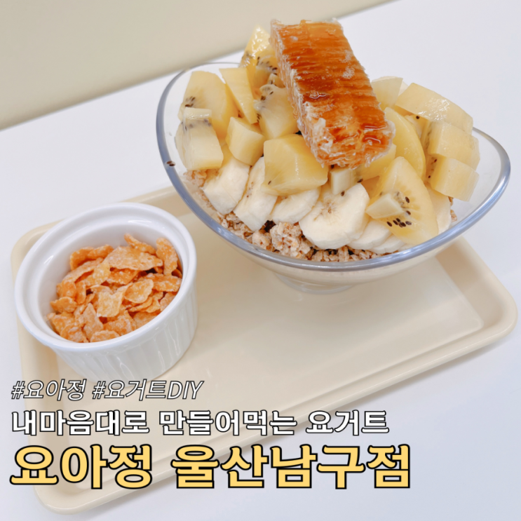 [카페 리뷰] 요아정 울산남구점 :: 내돈내산 내가 만드는 요거트 아이스크림의 정석 메뉴 추천 : 네이버 블로그