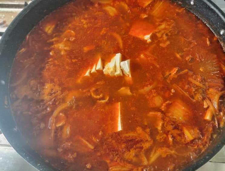 돈육 김치찌개 돼지고기 김치찌개 : 네이버 블로그