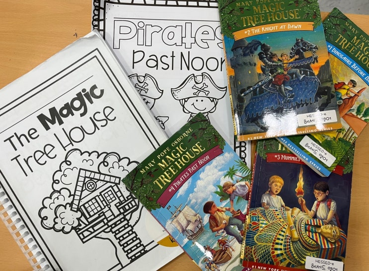 Magic Tree House 정독수업 어떻게 진행해요? : 네이버 블로그