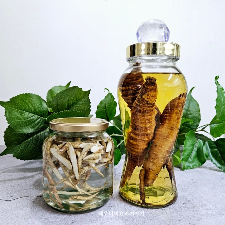 더덕주 담그는법 요리용 맛술로 사용하기 : 네이버 블로그