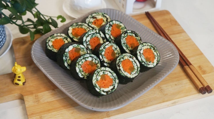 김밥 이렇게 드시면 5kg 금방빠져요!밥없는 김밥 다이어트김밥 키토김밥 만들기 : 네이버 블로그
