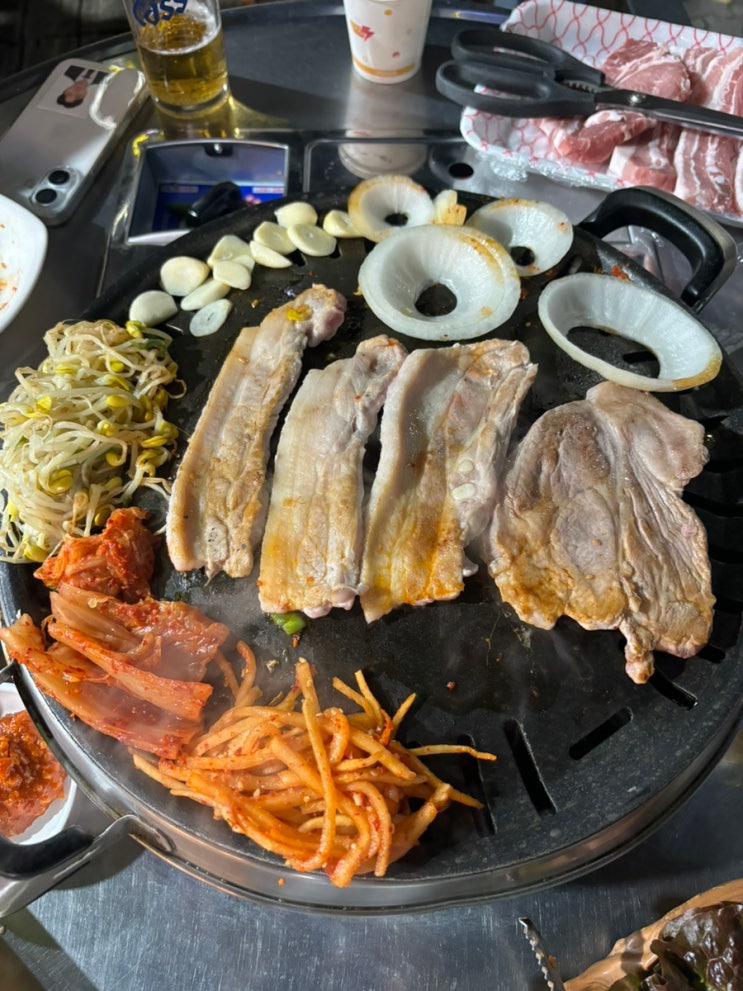 광주 야장 삼겹살 맛집 고기장터 식육식당 : 네이버 블로그