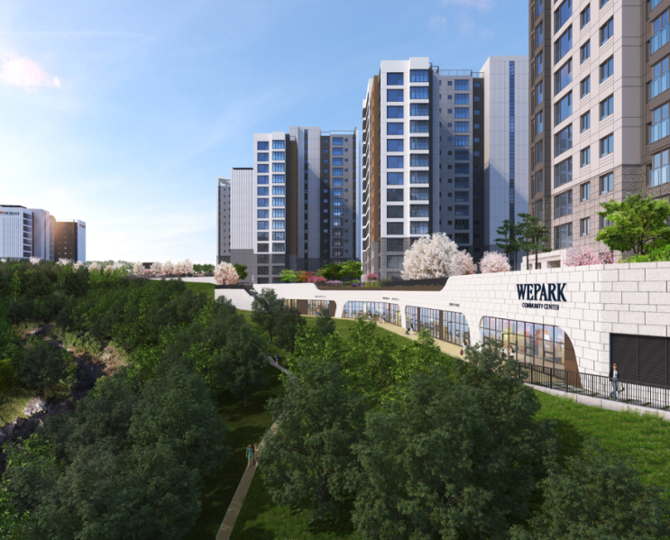 제주의 랜드마크 초대형 대단지 | 위파크 제주 | 총 1401세대 WEPARK | 1단지 686세대, 2단지 715세대 ...