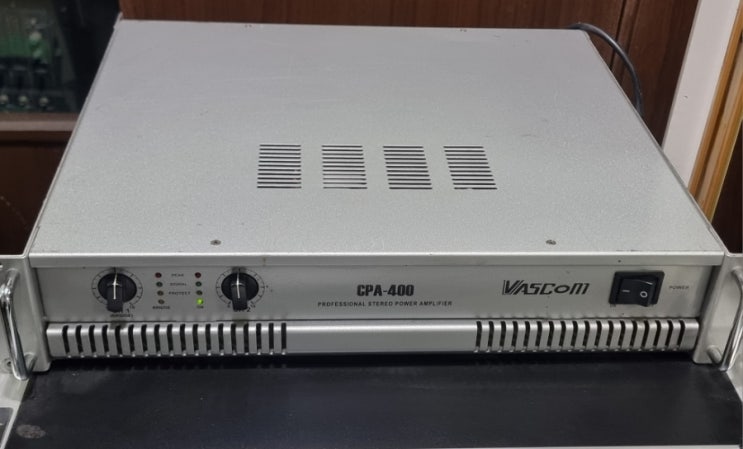 파워앰프중고 VASCOM CPA 400 : 네이버 블로그