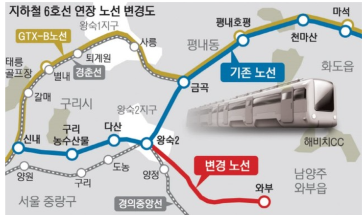 6호선 덕소연장 구리시노선 : 네이버 블로그