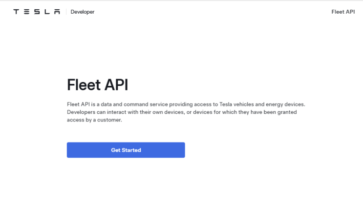 테슬라 Fleet API 관련 업데이트 : 네이버 블로그