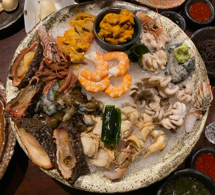 압구정 해산물 맛집 바랗 : 네이버 블로그