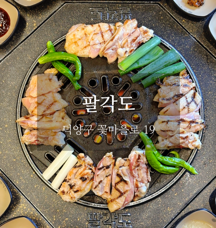 팔각도 고양 향동점 : 향동 숯불 닭갈비 맛집 닭 특수부위 숯불구이 전문점 : 네이버 블로그