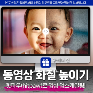 hitpaw 동영상 화질 높이기 고화질 개선 변환 프로그램 힛파우 vikpea