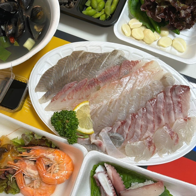 울산 삼산 수산시장 회포장 웨이팅 가격 주차 연말회식장소 : 네이버 블로그