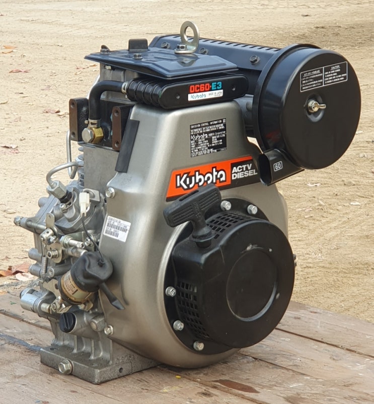 중고 구보다 4행정 디젤 엔진 Kubota OC60-E3 4.5kW 3600RPM 경기하남 직거래환영 : 네이버 블로그