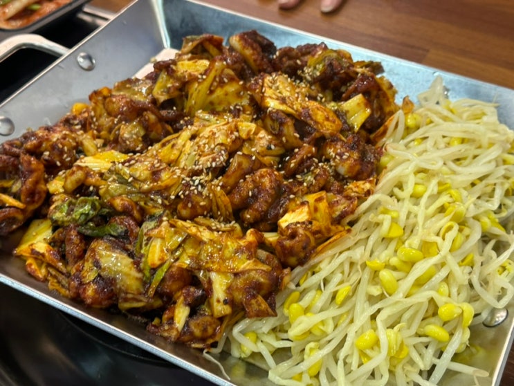 천호역 맛집 돗 가비 불쭈꾸미 천호로데오점 가족끼리 뿌셔 : 네이버 블로그