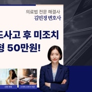 [실제사례] 음주 전동킥보드 사고 후 도주, 어떻게 처벌될까?