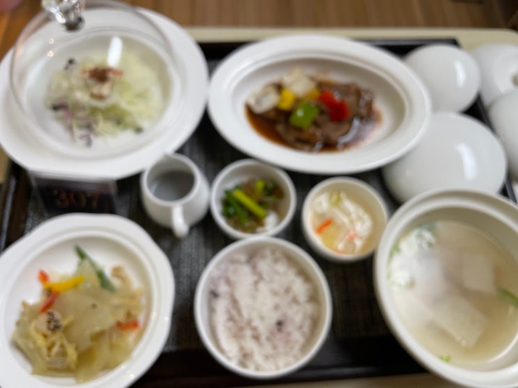산후식단,한식,트레이