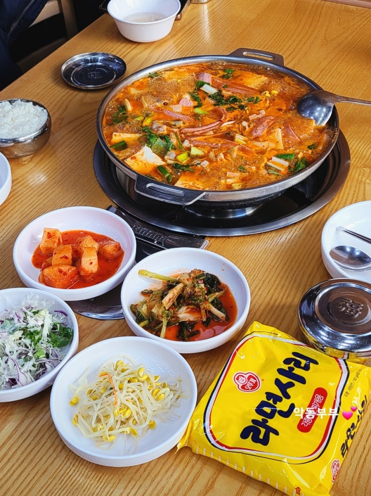 안양역맛집 시원칼칼 한우곱창부대찌개 강추 뻐꾸기부대찌개 : 네이버 블로그