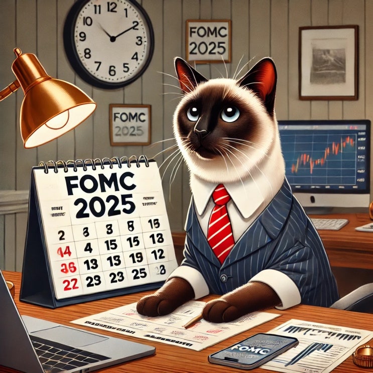 2025년 FOMC 미국 기준금리 결정 점도표 발표 일정 네이버 블로그