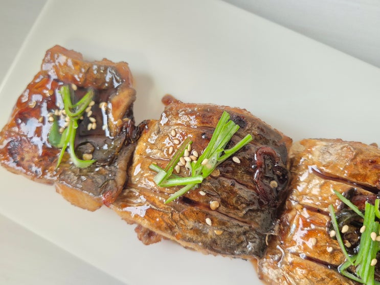 간장 삼치 조림 레시피 삼치 조림 데리야키 소스 활용 삼치구이 : 네이버 블로그