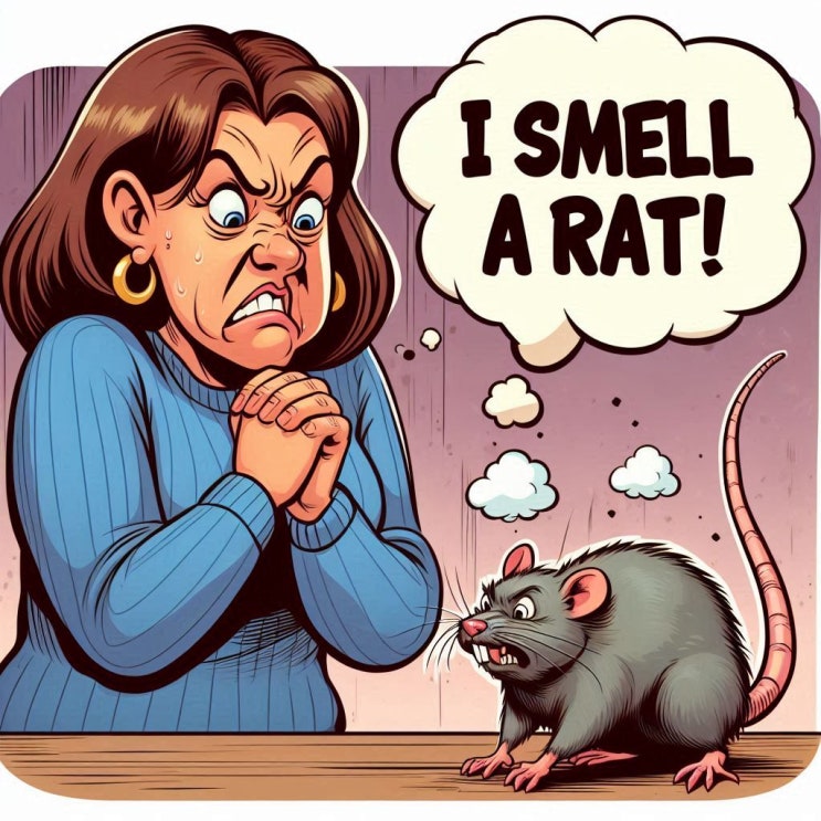 Smell a Rat 이란 영어 표현의 뜻과 유래, 뭔가 수상해! : 네이버 블로그